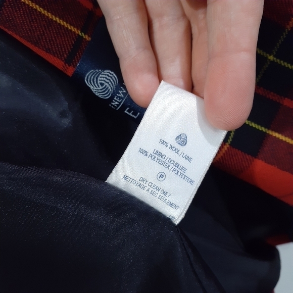 Retro 90's Scotch Plaid/Tartan Alexon UK Oversized Businesscore Blazer - Picture 10 of 12